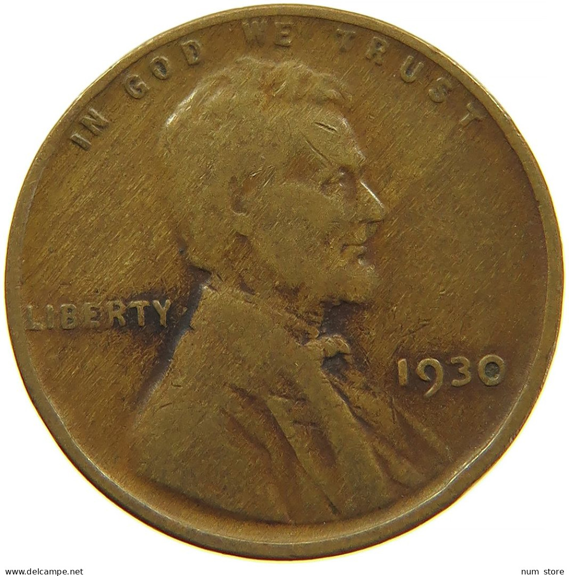 UNITED STATES OF AMERICA CENT 1930 LINCOLN #s091 0353 - 1909-1958: Lincoln, Wheat Ears Reverse