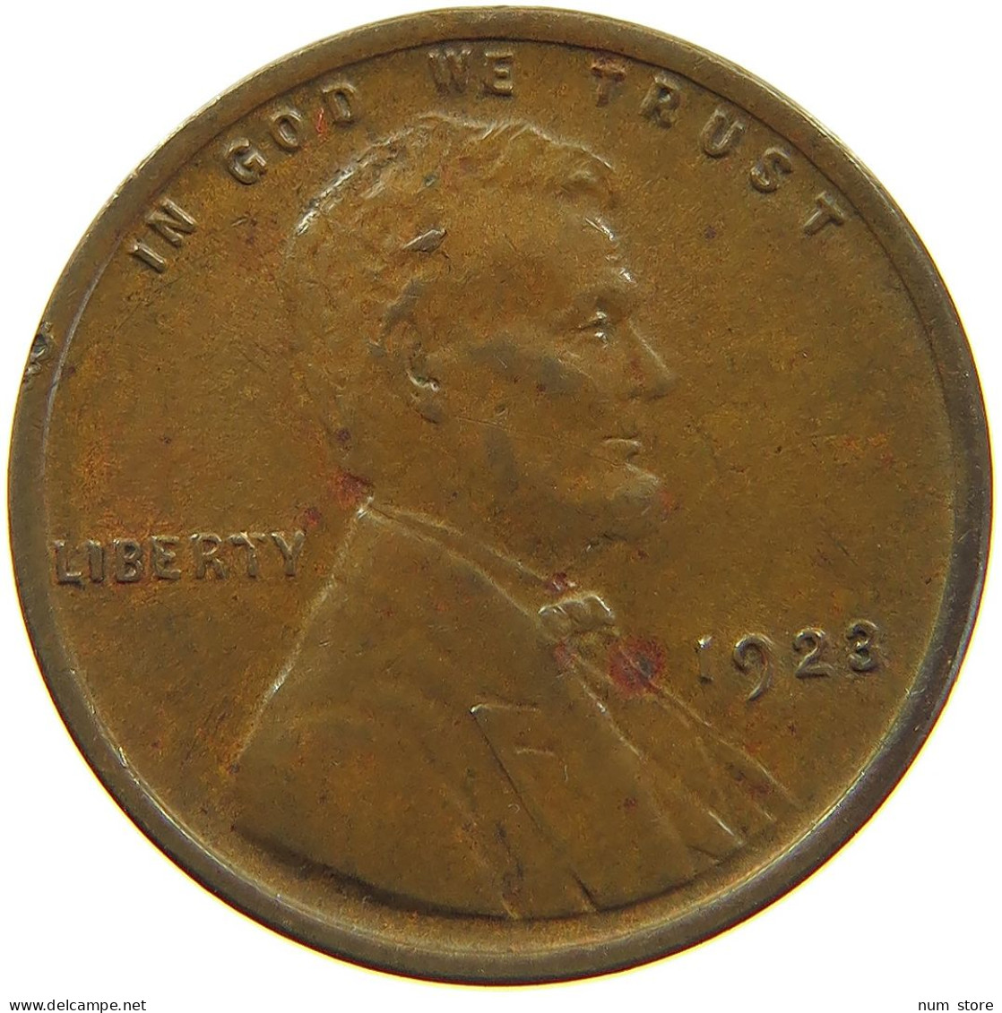 UNITED STATES OF AMERICA CENT 1923 LINCOLN #s091 0321 - 1909-1958: Lincoln, Wheat Ears Reverse