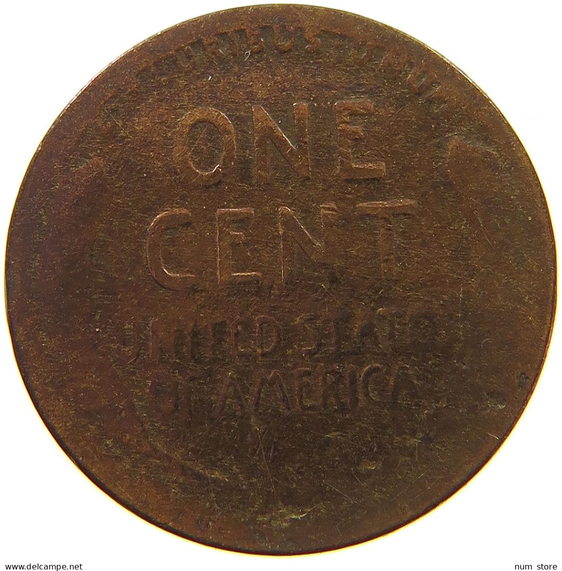 UNITED STATES OF AMERICA CENT 1912 D LINCOLN #s091 0313 - 1909-1958: Lincoln, Wheat Ears Reverse