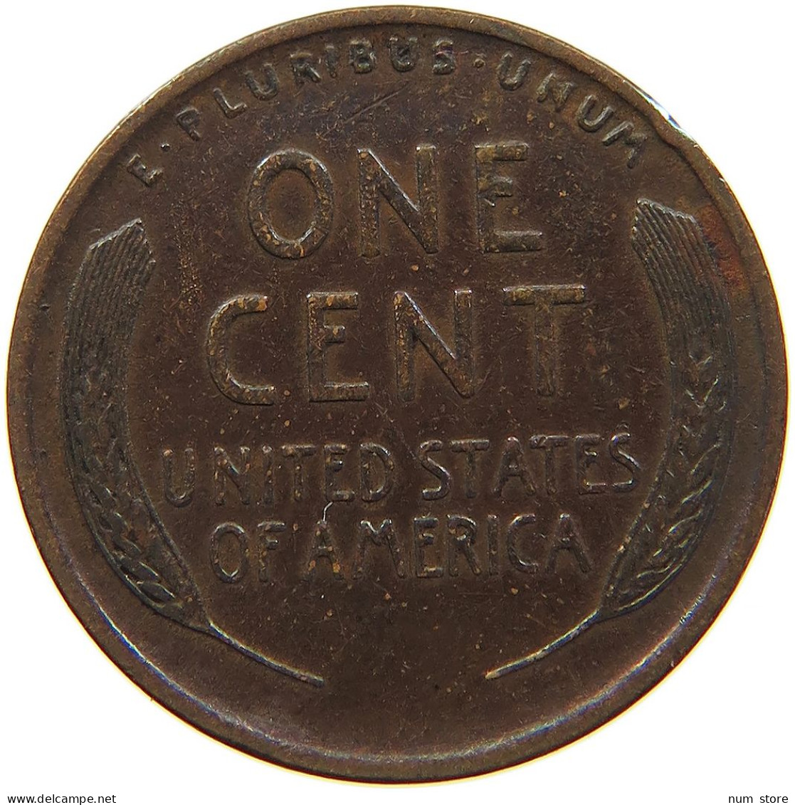 UNITED STATES OF AMERICA CENT 1909 LINCOLN #s091 0265 - 1909-1958: Lincoln, Wheat Ears Reverse