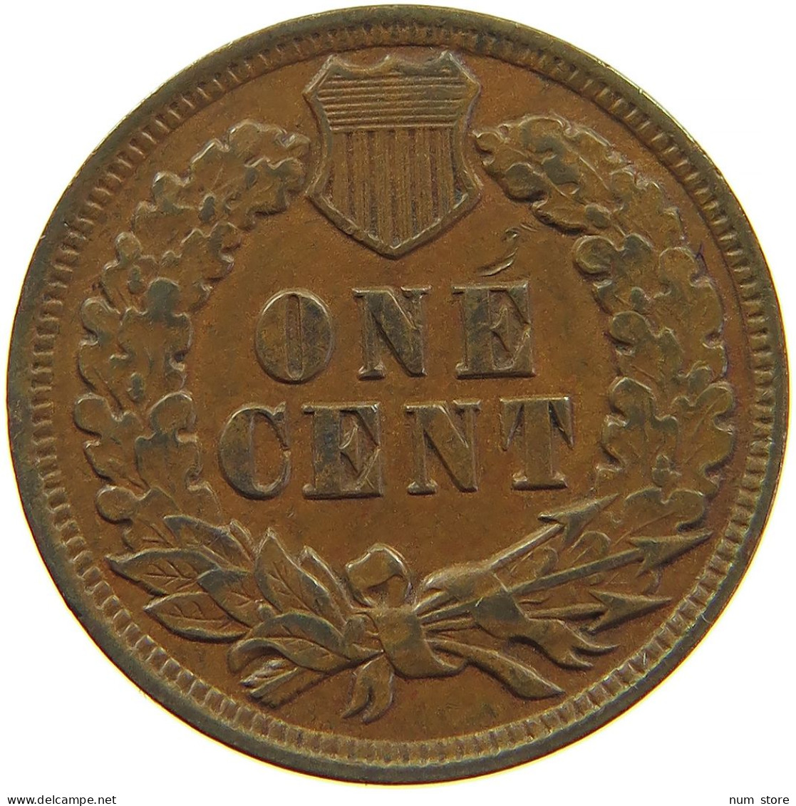 UNITED STATES OF AMERICA CENT 1902 INDIAN HEAD #s091 0397 - 1859-1909: Indian Head