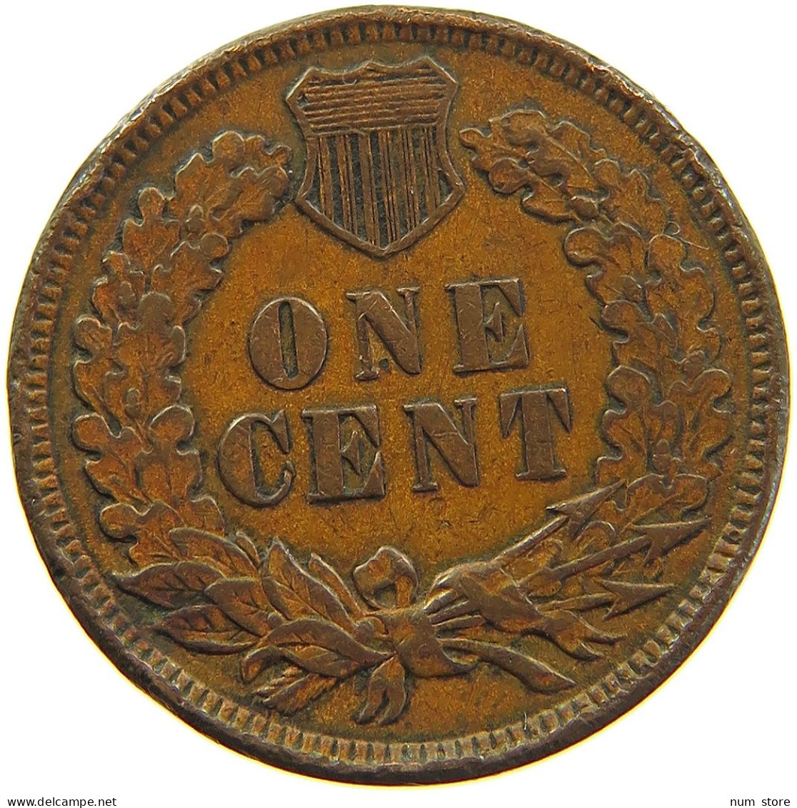 UNITED STATES OF AMERICA CENT 1894 INDIAN HEAD #s091 0391 - 1859-1909: Indian Head