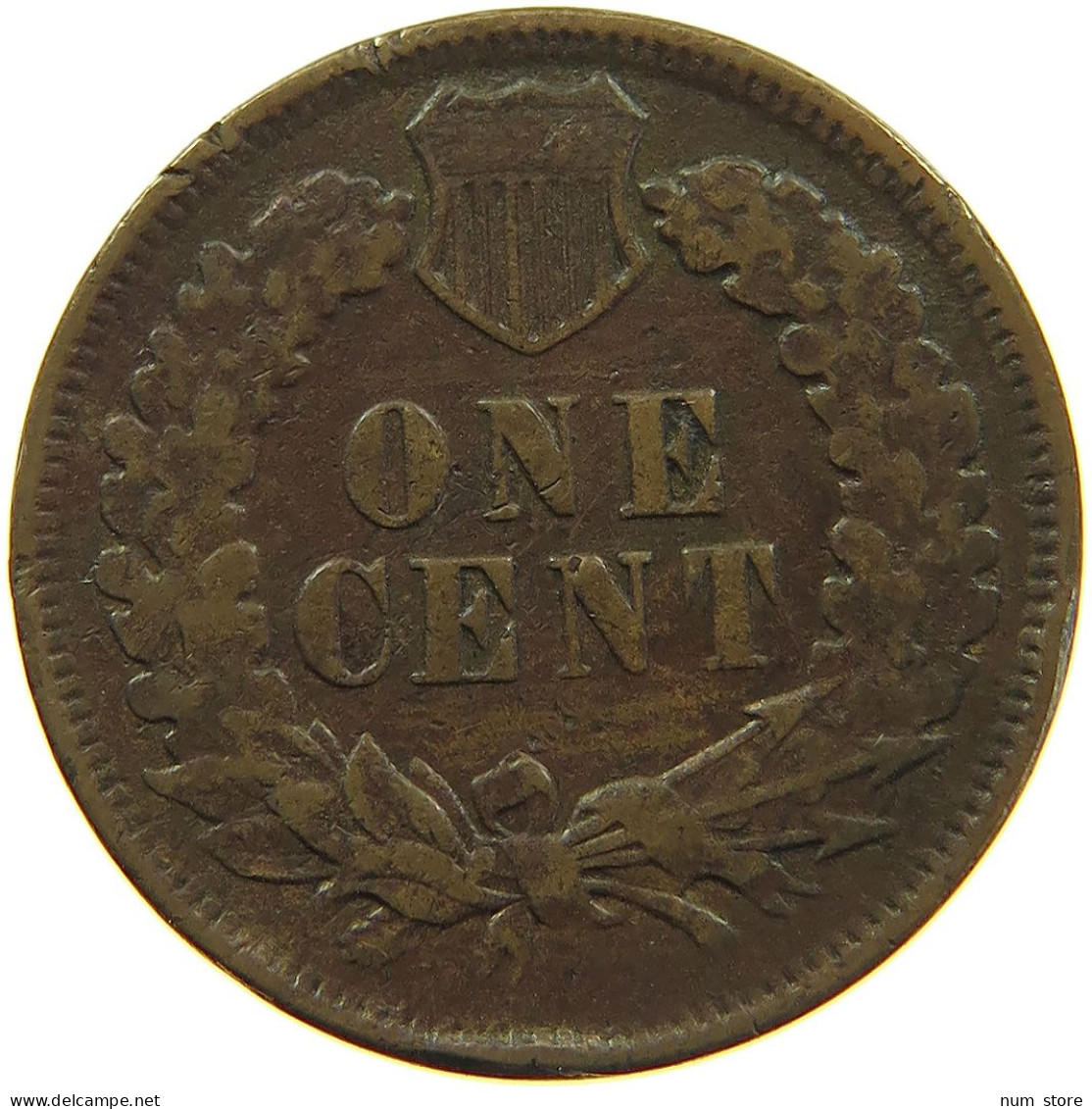 UNITED STATES OF AMERICA CENT 1901 INDIAN HEAD #s091 0365 - 1859-1909: Indian Head