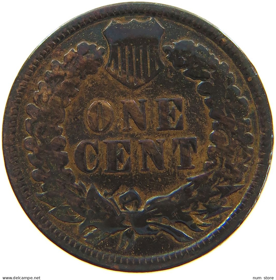 UNITED STATES OF AMERICA CENT 1886 INDIAN HEAD #s091 0387 - 1859-1909: Indian Head