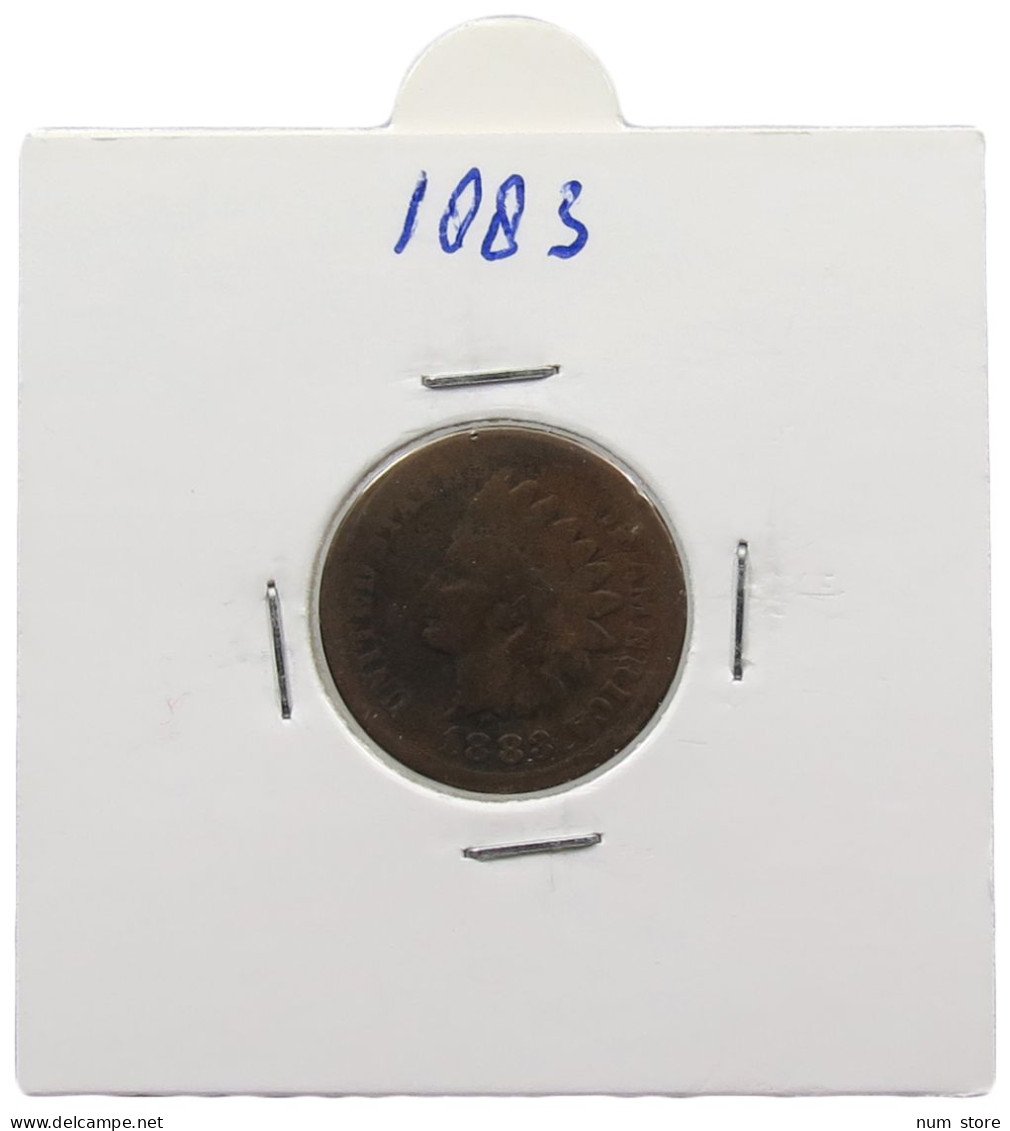 UNITED STATES OF AMERICA CENT 1883 INDIAN HEAD #alb072 0141 - 1859-1909: Indian Head