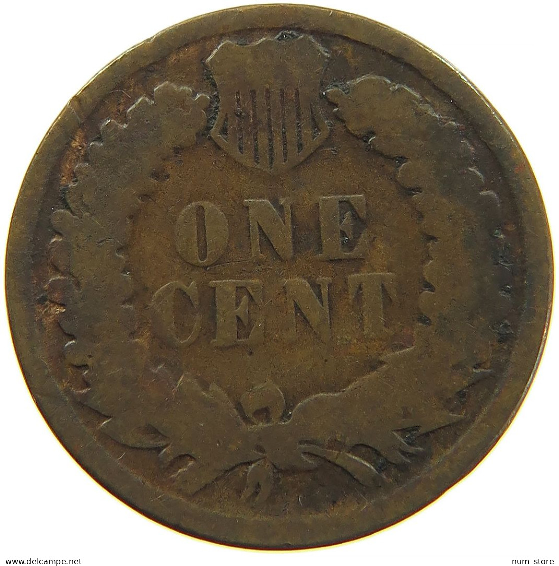 UNITED STATES OF AMERICA CENT 1882 INDIAN HEAD #s091 0395 - 1859-1909: Indian Head