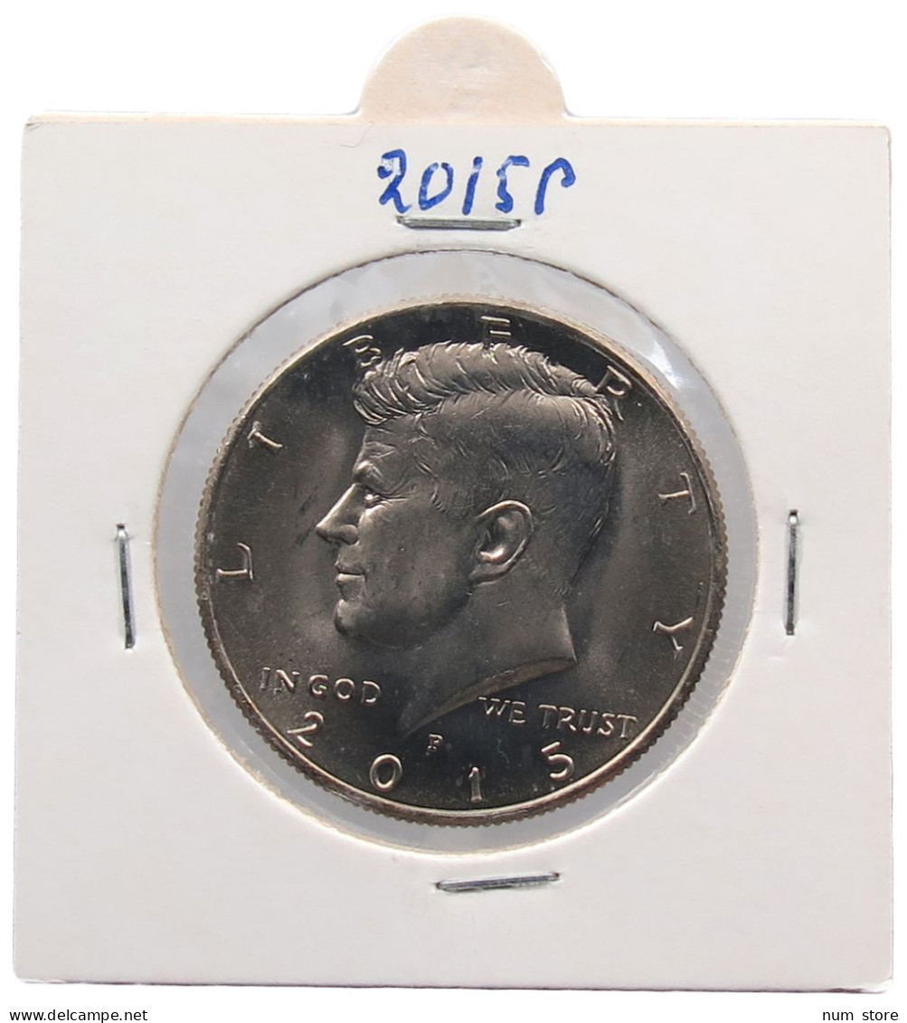 UNITED STATES OF AMERICA 1/2 HALF DOLLAR 2015 P KENNEDY #alb071 0685 - 1964-…: Kennedy