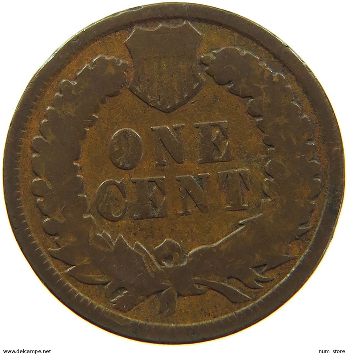 UNITED STATES OF AMERICA CENT 1881 INDIAN HEAD #s091 0389 - 1859-1909: Indian Head