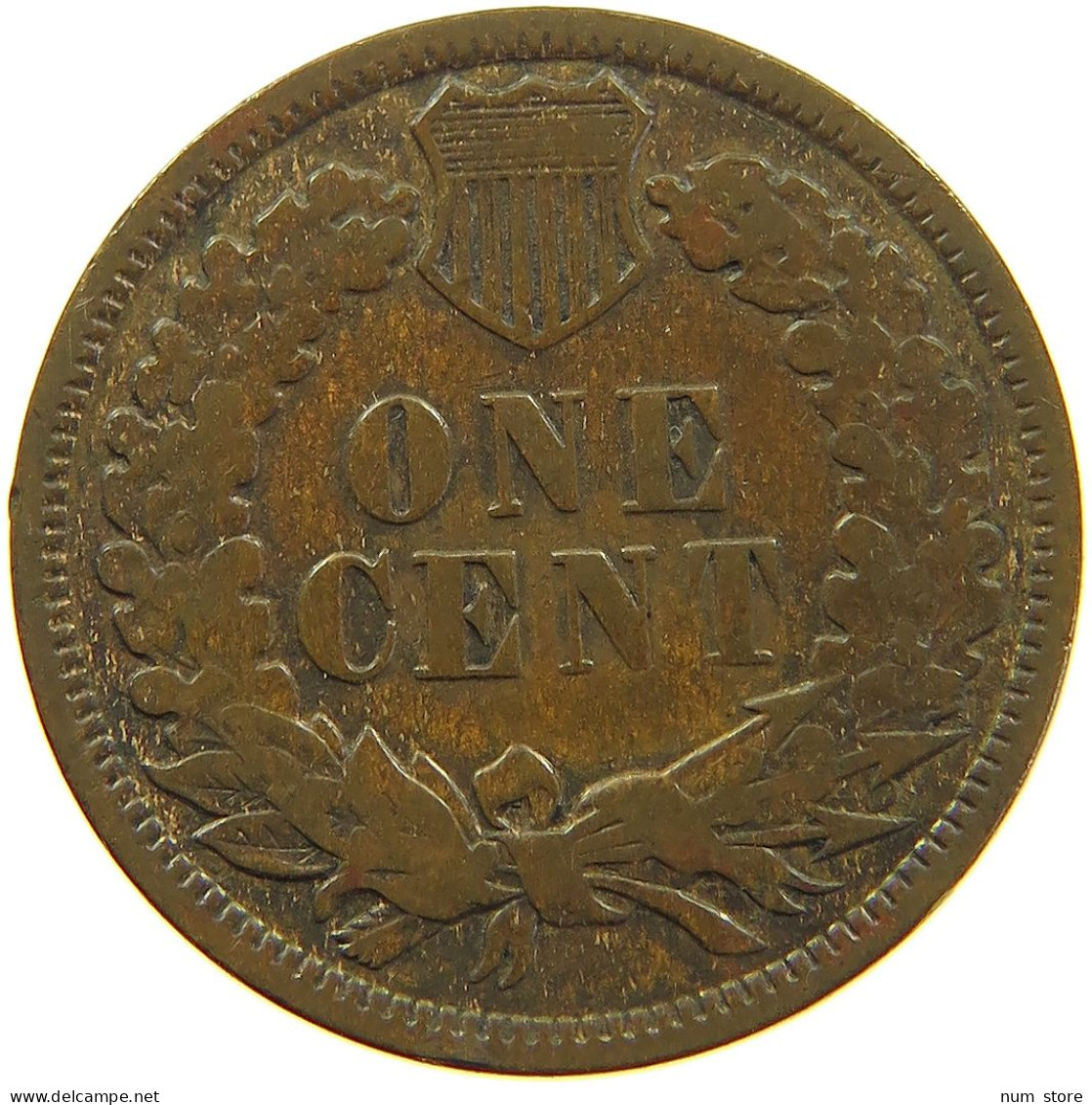 UNITED STATES OF AMERICA CENT 1879 INDIAN HEAD #s091 0385 - 1859-1909: Indian Head