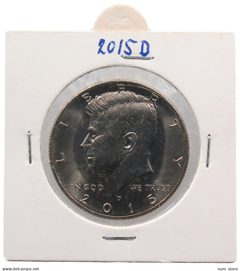 UNITED STATES OF AMERICA 1/2 HALF DOLLAR 2015 D KENNEDY #alb071 0691 - 1964-…: Kennedy