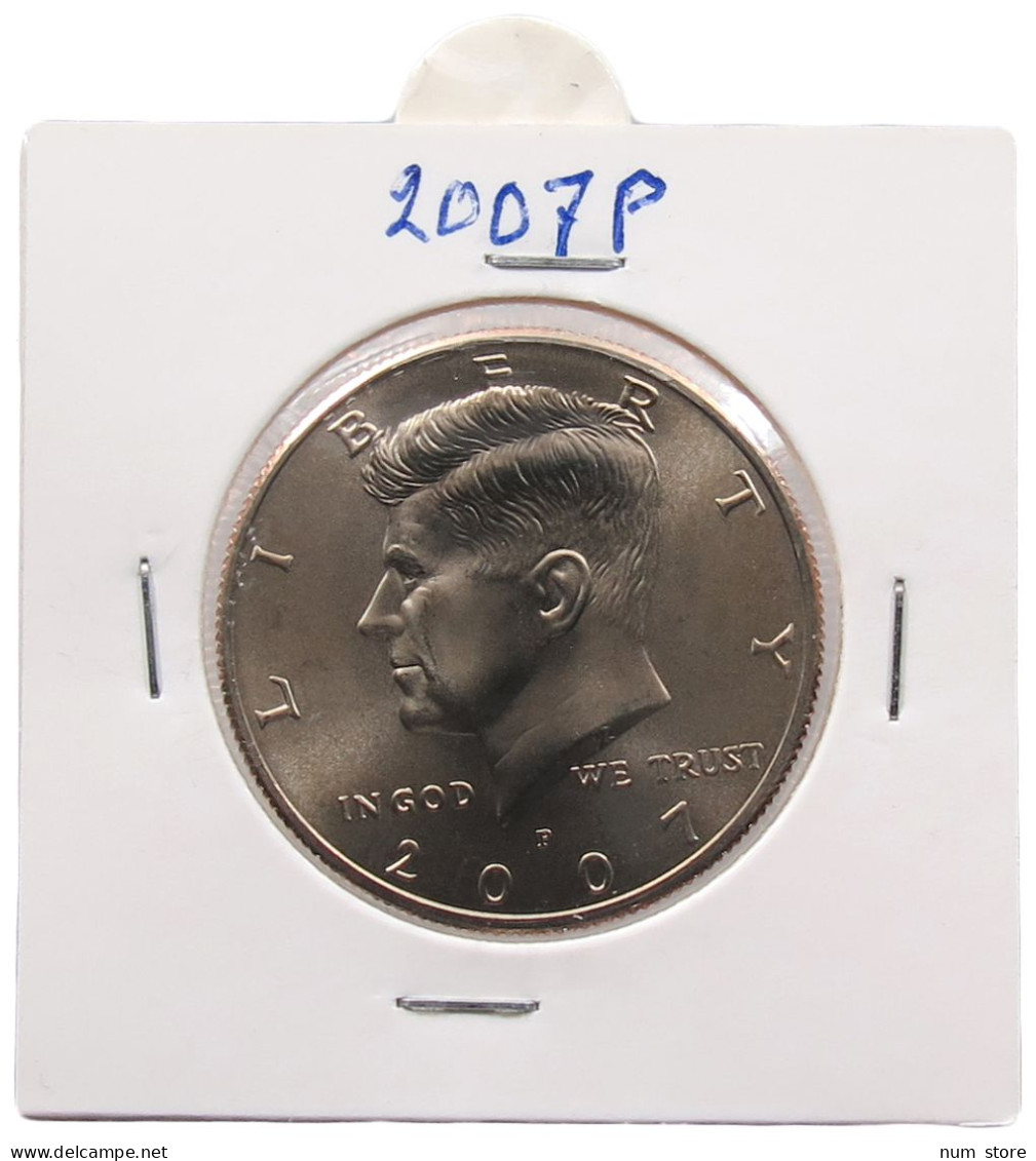 UNITED STATES OF AMERICA 1/2 HALF DOLLAR 2007 P KENNEDY #alb071 0671 - 1964-…: Kennedy