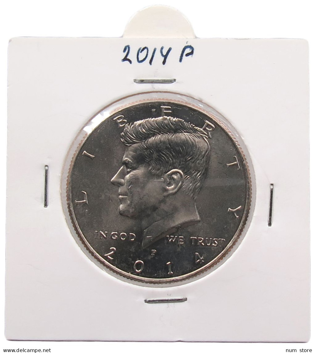 UNITED STATES OF AMERICA 1/2 HALF DOLLAR 2014 P KENNEDY #alb071 0659 - 1964-…: Kennedy