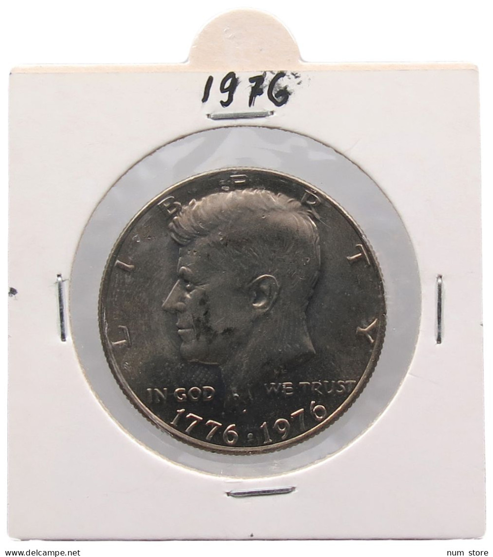 UNITED STATES OF AMERICA 1/2 HALF DOLLAR 1976 KENNEDY #alb071 0655 - 1964-…: Kennedy