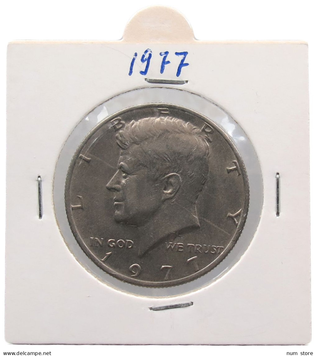 UNITED STATES OF AMERICA 1/2 HALF DOLLAR 1977 KENNEDY #alb071 0683 - 1964-…: Kennedy