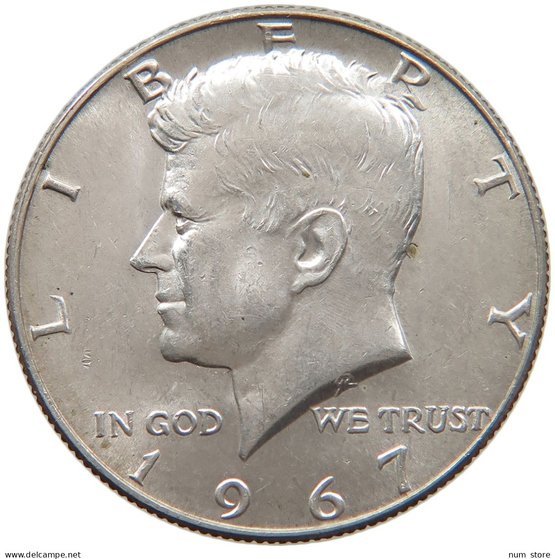 UNITED STATES OF AMERICA 1/2 DOLLAR 1967 KENNEDY #s093 0017 - 1964-…: Kennedy