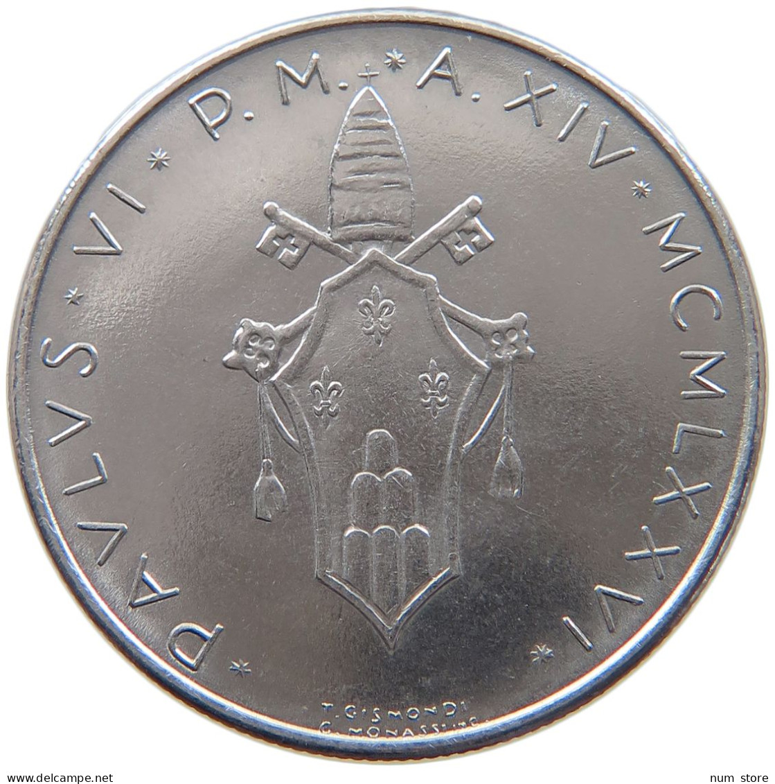 VATICAN 100 LIRE 1976 #s092 0205 - Vaticano