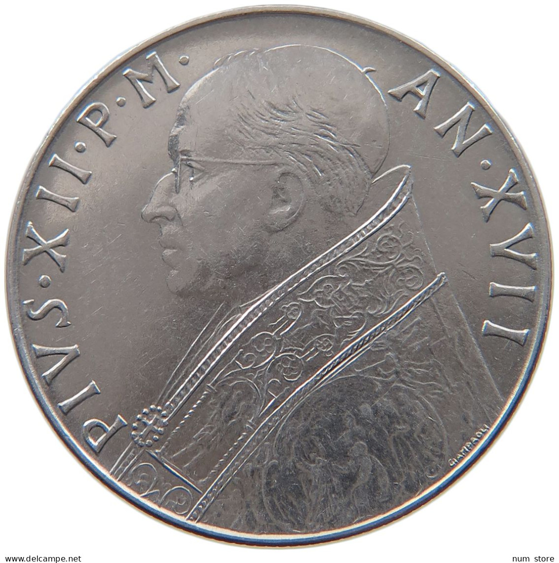 VATICAN 100 LIRE 1955 #s090 0115 - Vaticano