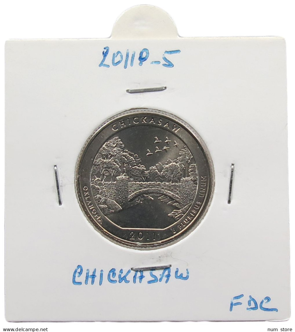 UNITED STATES OF AMERICA QUARTER 2011 P CHICKASAW #alb071 0333 - 2010-...: National Parks