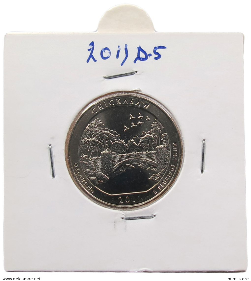 UNITED STATES OF AMERICA QUARTER 2011 D CHICKASAW #alb071 0323 - 2010-...: National Parks