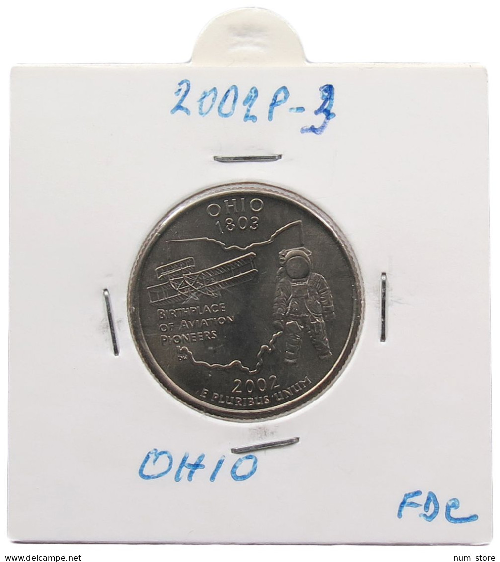 UNITED STATES OF AMERICA QUARTER 2002 P OHIO #alb071 0195 - 1999-2009: State Quarters