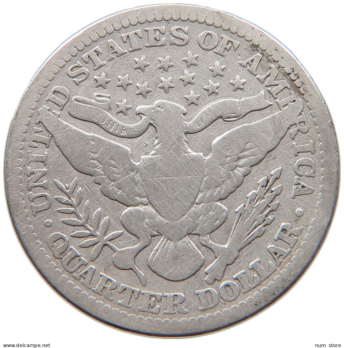 UNITED STATES OF AMERICA QUARTER 1905 #s093 0031 - 1892-1916: Barber