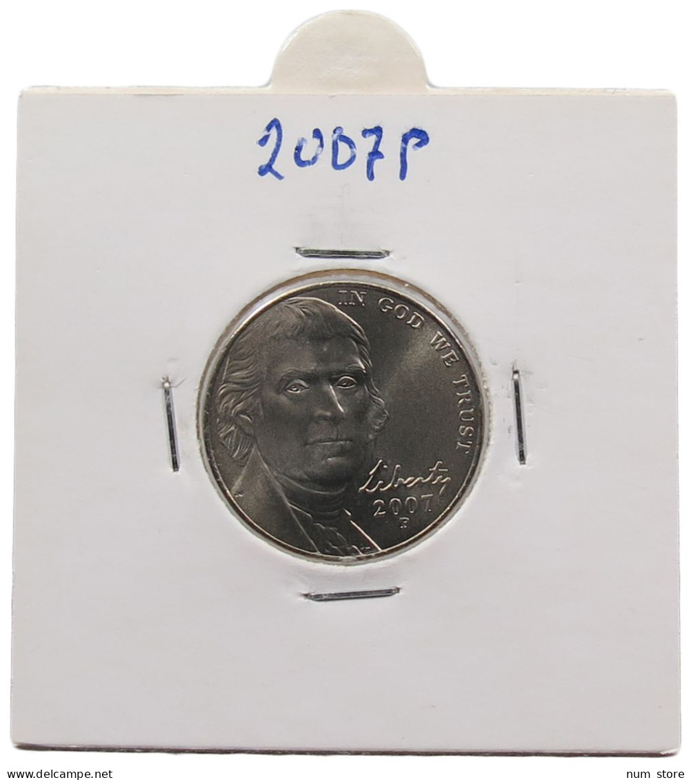 UNITED STATES OF AMERICA NICKEL 2007 P JEFFERSON #alb070 0715 - 1938-…: Jefferson