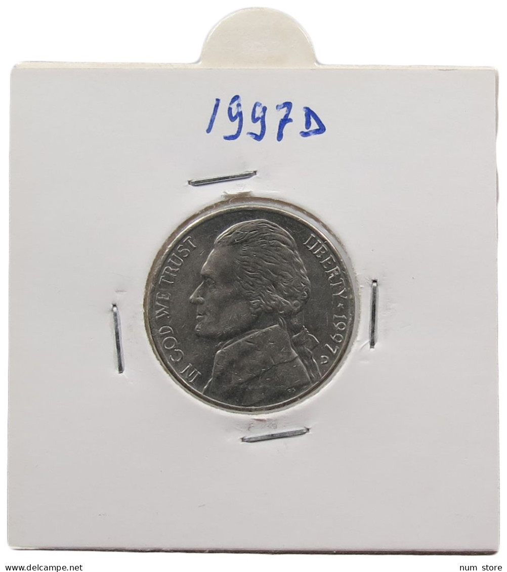 UNITED STATES OF AMERICA NICKEL 1997 D JEFFERSON #alb070 0665 - 1938-…: Jefferson