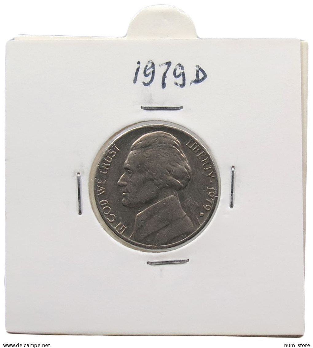 UNITED STATES OF AMERICA NICKEL 1979 D JEFFERSON #alb070 0571 - 1938-…: Jefferson