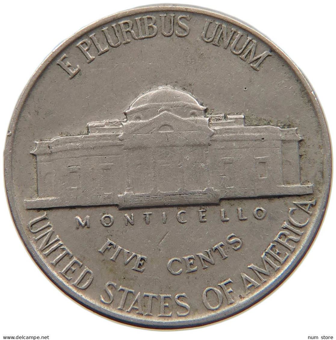 UNITED STATES OF AMERICA NICKEL 1940 JEFFERSON #s093 0093 - 1938-…: Jefferson