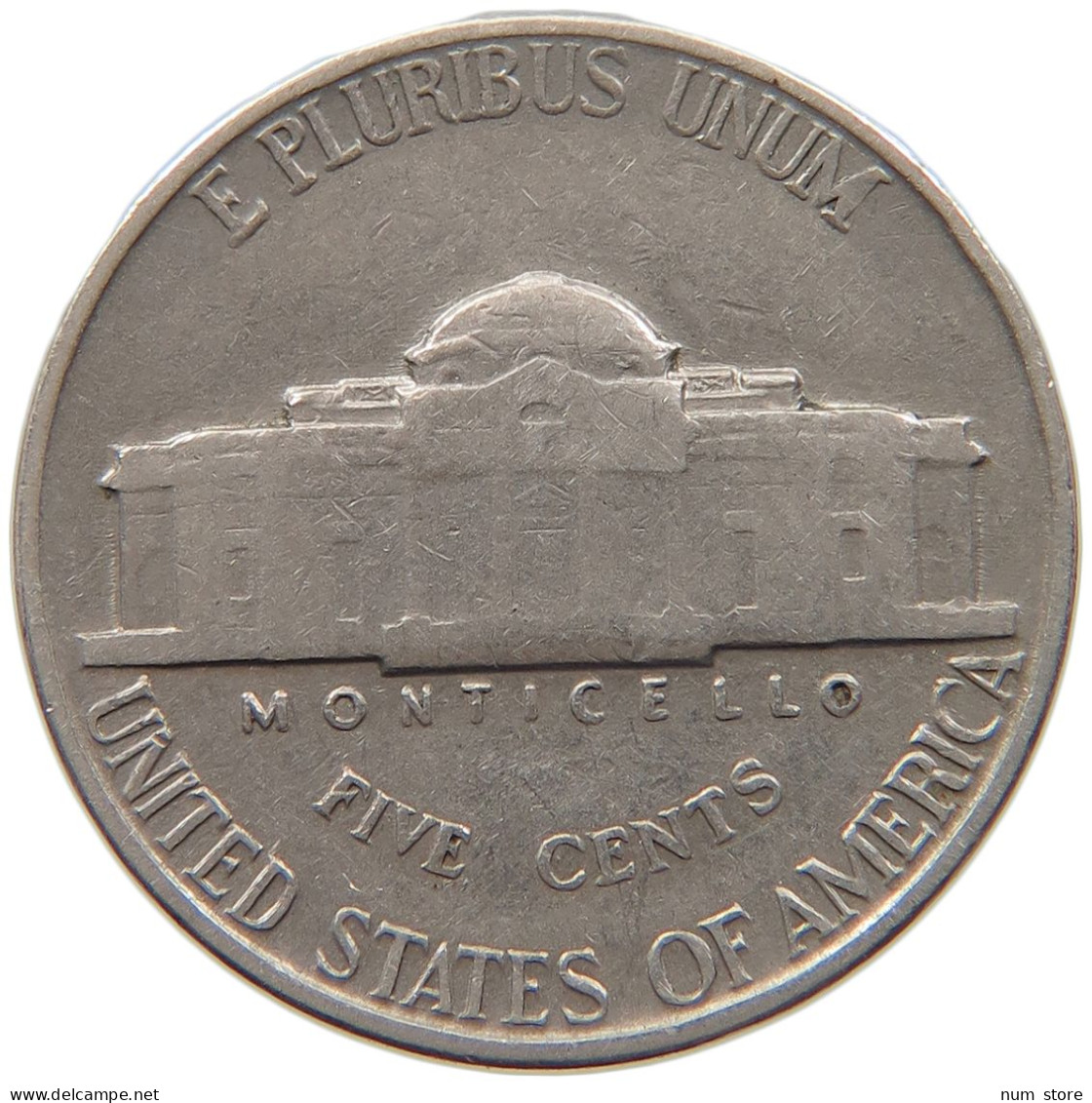 UNITED STATES OF AMERICA NICKEL 1939 JEFFERSON #s093 0101 - 1938-…: Jefferson