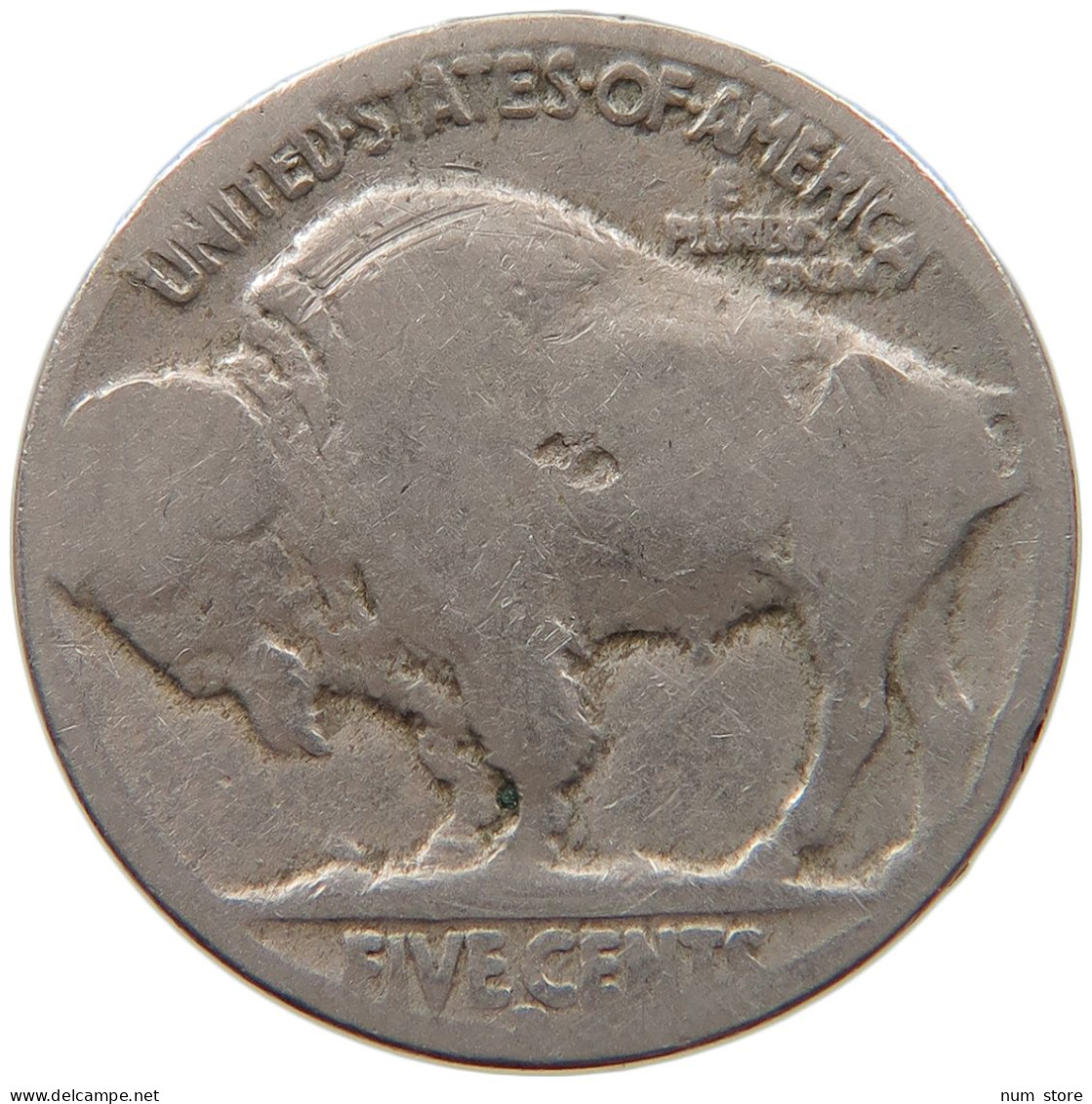 UNITED STATES OF AMERICA NICKEL 1934 D BUFFALO #s093 0047 - 1913-1938: Buffalo