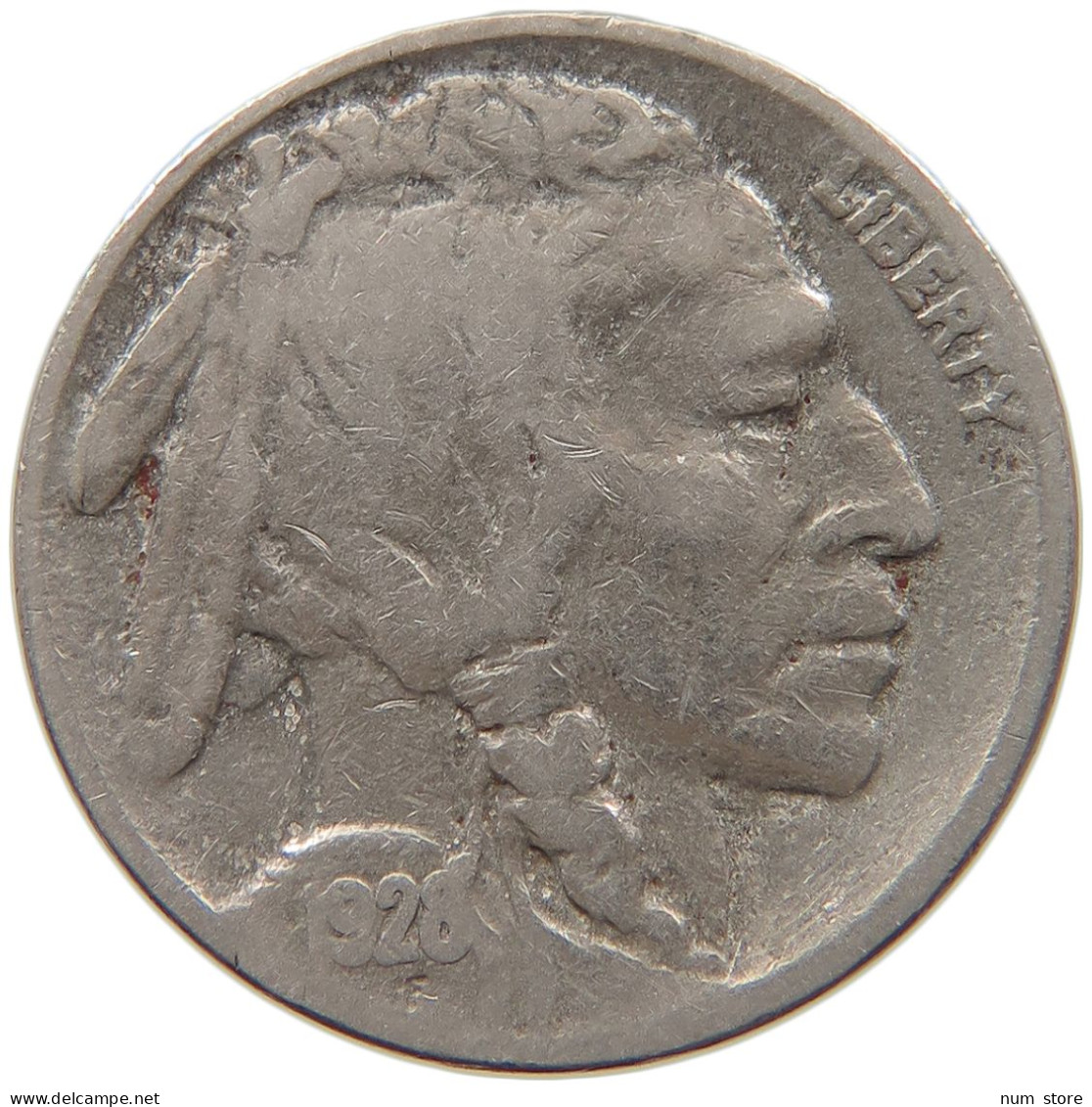 UNITED STATES OF AMERICA NICKEL 1928 BUFFALO #s093 0039 - 1913-1938: Buffalo