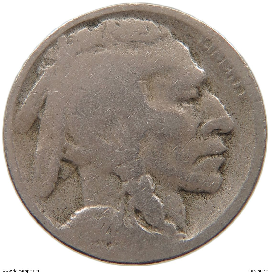 UNITED STATES OF AMERICA NICKEL 1928 D BUFFALO #s093 0041 - 1913-1938: Buffalo