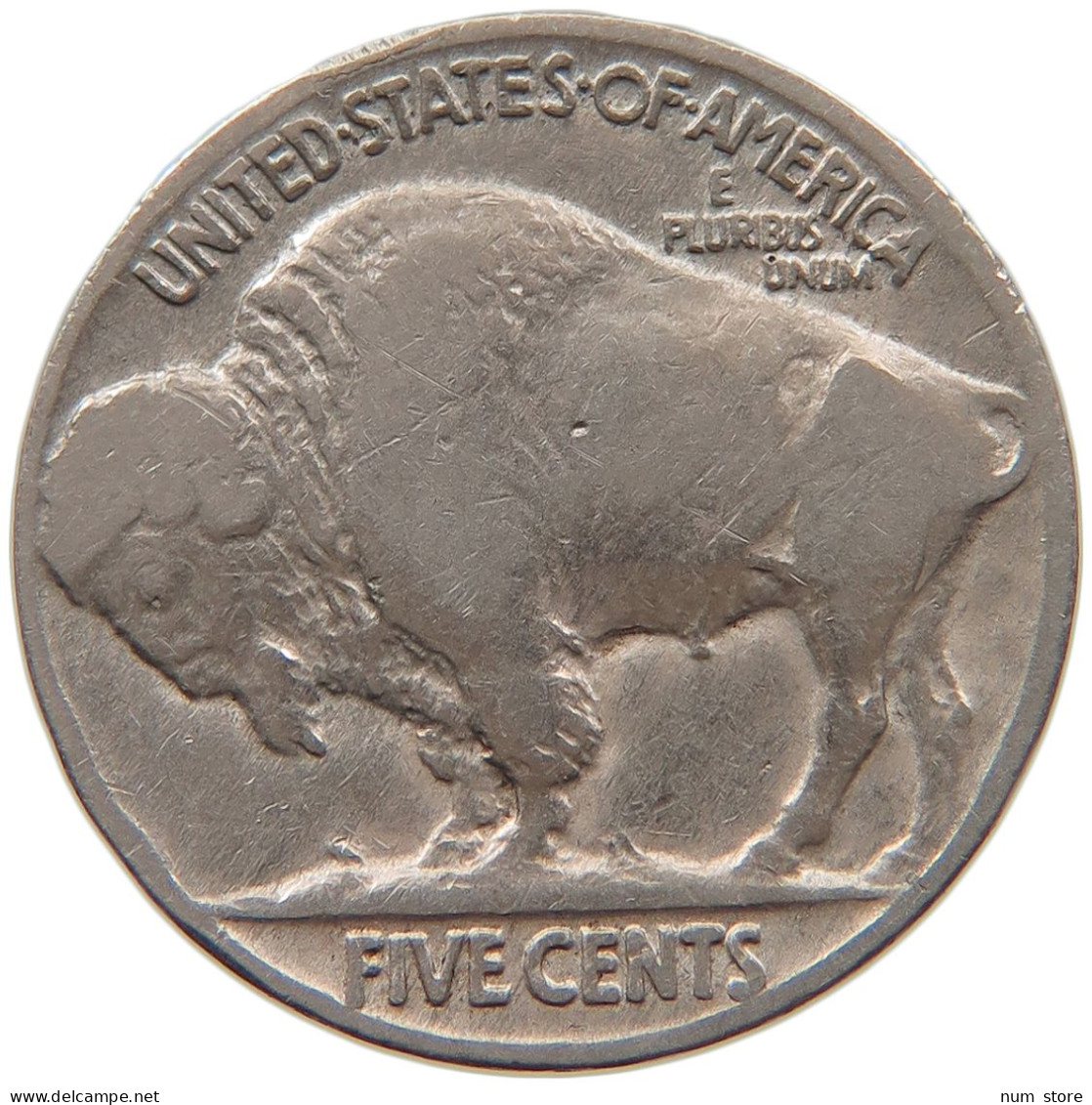 UNITED STATES OF AMERICA NICKEL 1927 BUFFALO #s093 0073 - 1913-1938: Buffalo