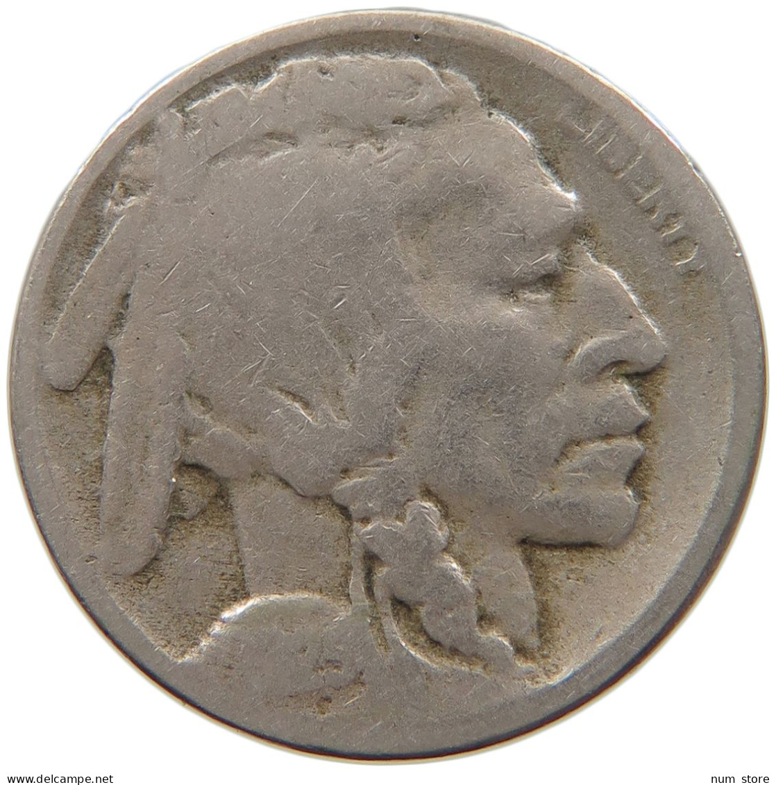 UNITED STATES OF AMERICA NICKEL 1925 D BUFFALO #s093 0043 - 1913-1938: Buffalo