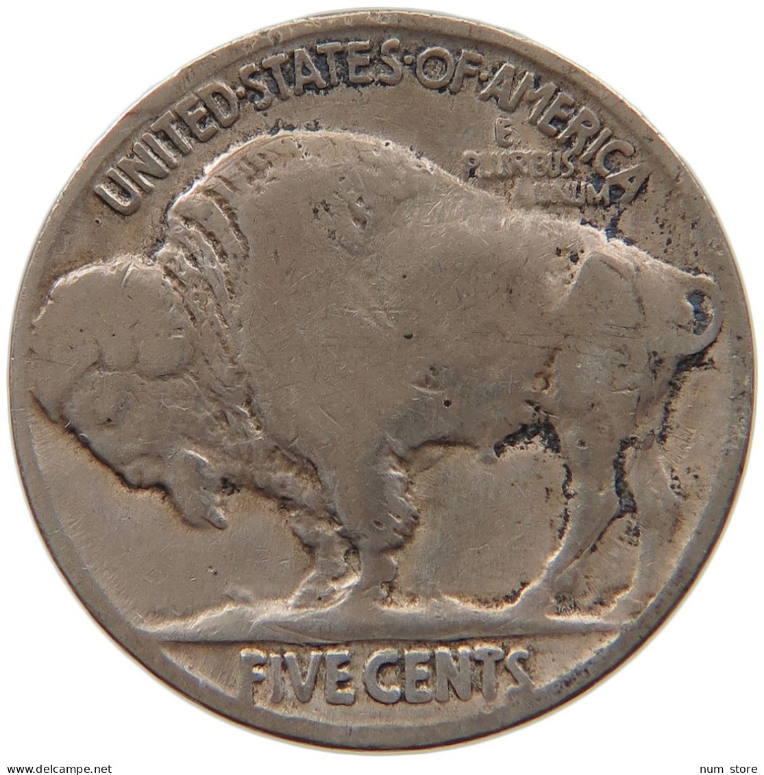 UNITED STATES OF AMERICA NICKEL 1925 BUFFALO #s093 0079 - 1913-1938: Buffalo