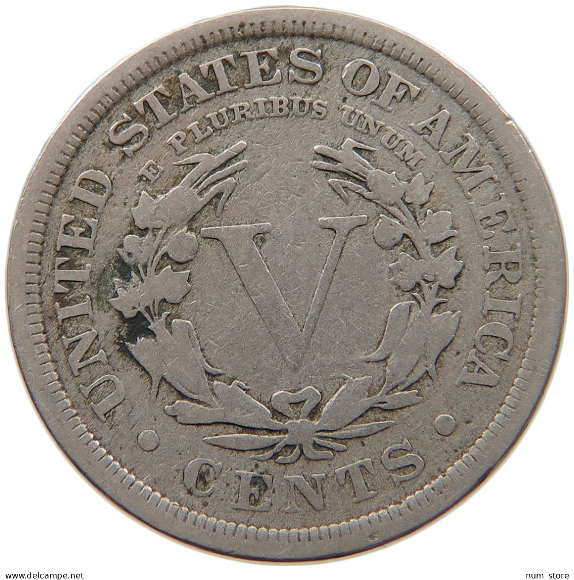 UNITED STATES OF AMERICA NICKEL 1908 LIBERTY #s093 0117 - 1883-1913: Liberty (Libertà)