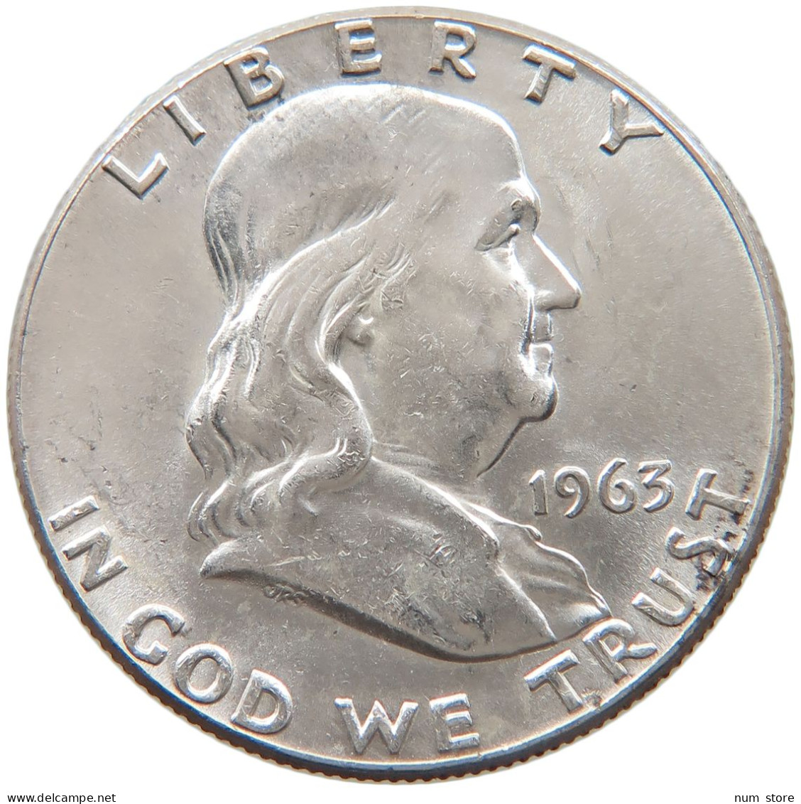 UNITED STATES OF AMERICA HALF DOLLAR 1963 #s094 0025 - 1948-1963: Franklin