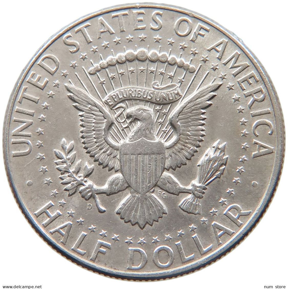 UNITED STATES OF AMERICA HALF 1/2 DOLLAR 1964 D KENNEDY #s101 0465 - 1964-…: Kennedy