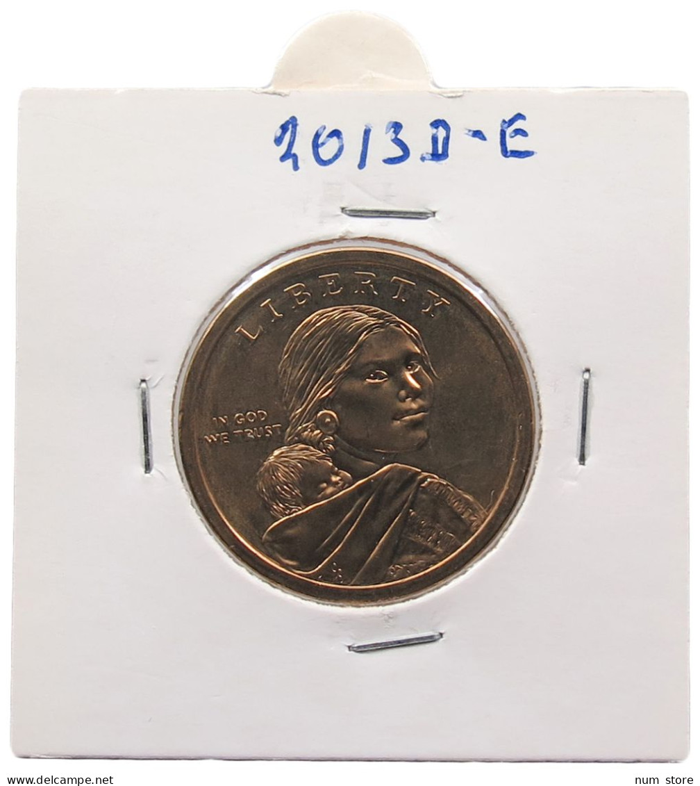 UNITED STATES OF AMERICA DOLLAR 2013 D SACAGAWEA #alb070 0383 - 2000-…: Sacagawea