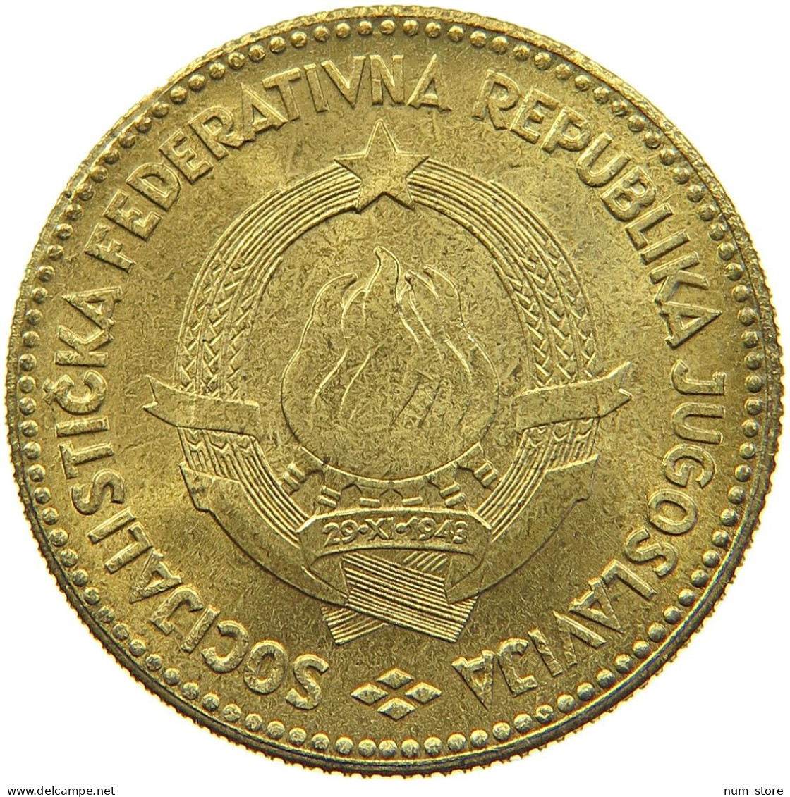 YUGOSLAVIA 50 DINARA 1963 #s089 0243 - Yugoslavia