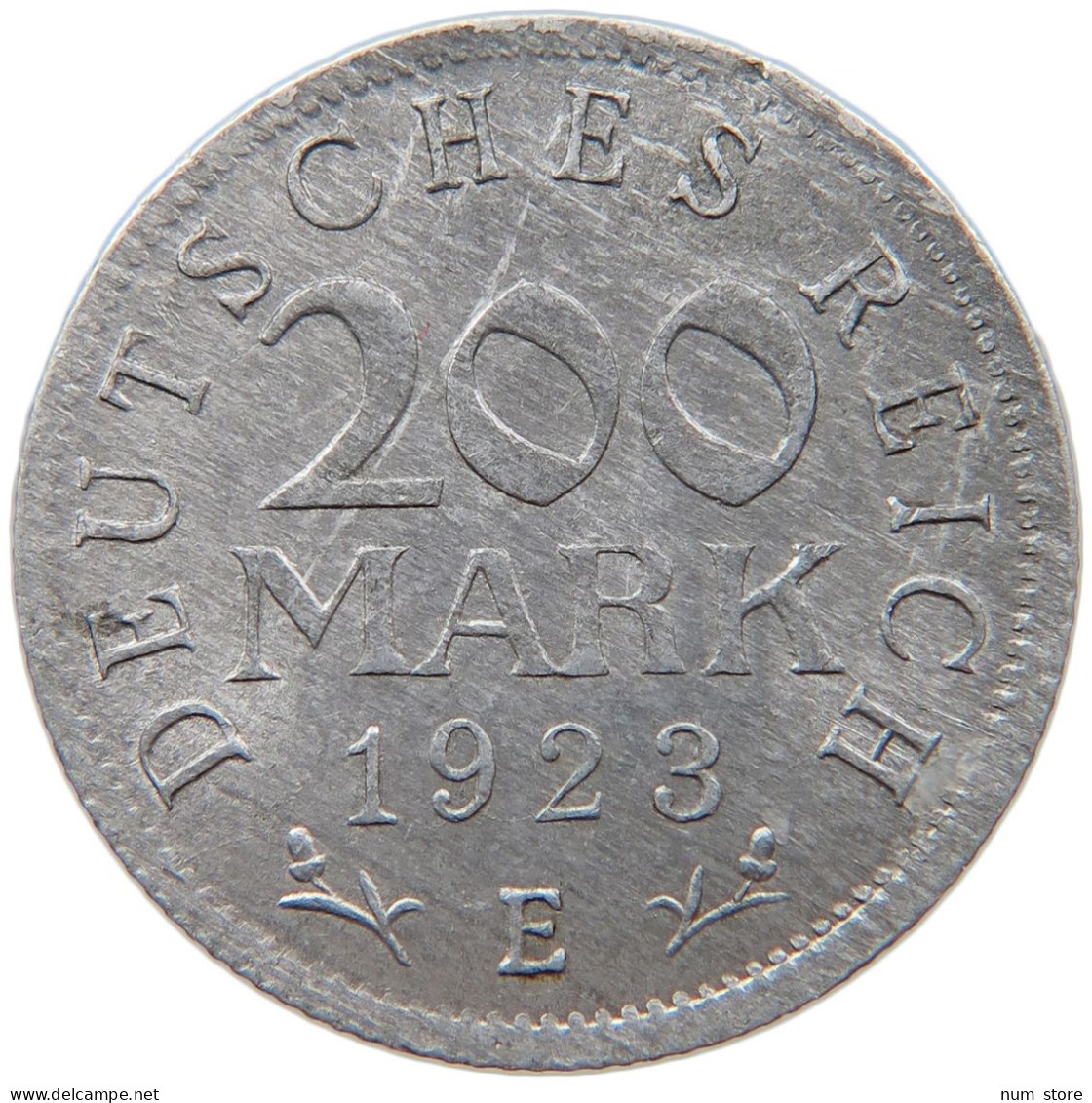 GERMANY WEIMAR 200 MARK 1923 E #s089 0605 - 200 & 500 Mark