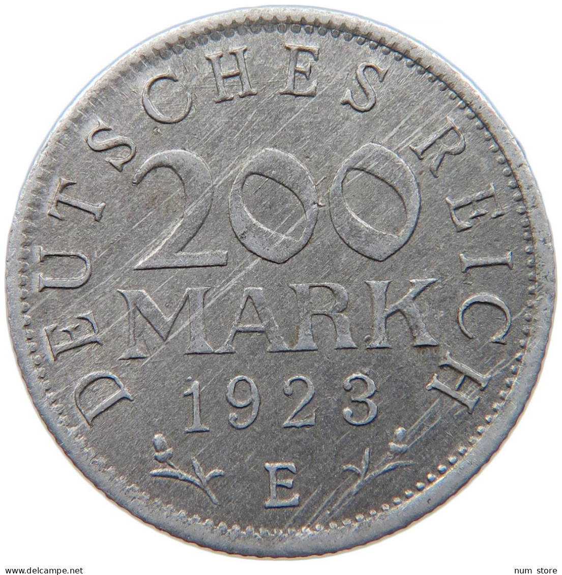 GERMANY WEIMAR 200 MARK 1923 E #s089 0607 - 200 & 500 Mark