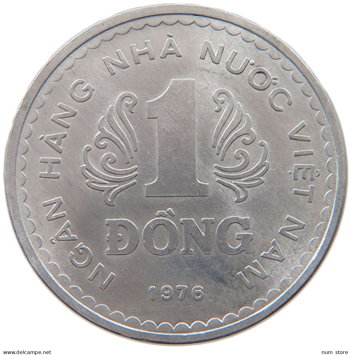 VIETNAM 1 DONG 1976 #s090 0043 - Viêt-Nam