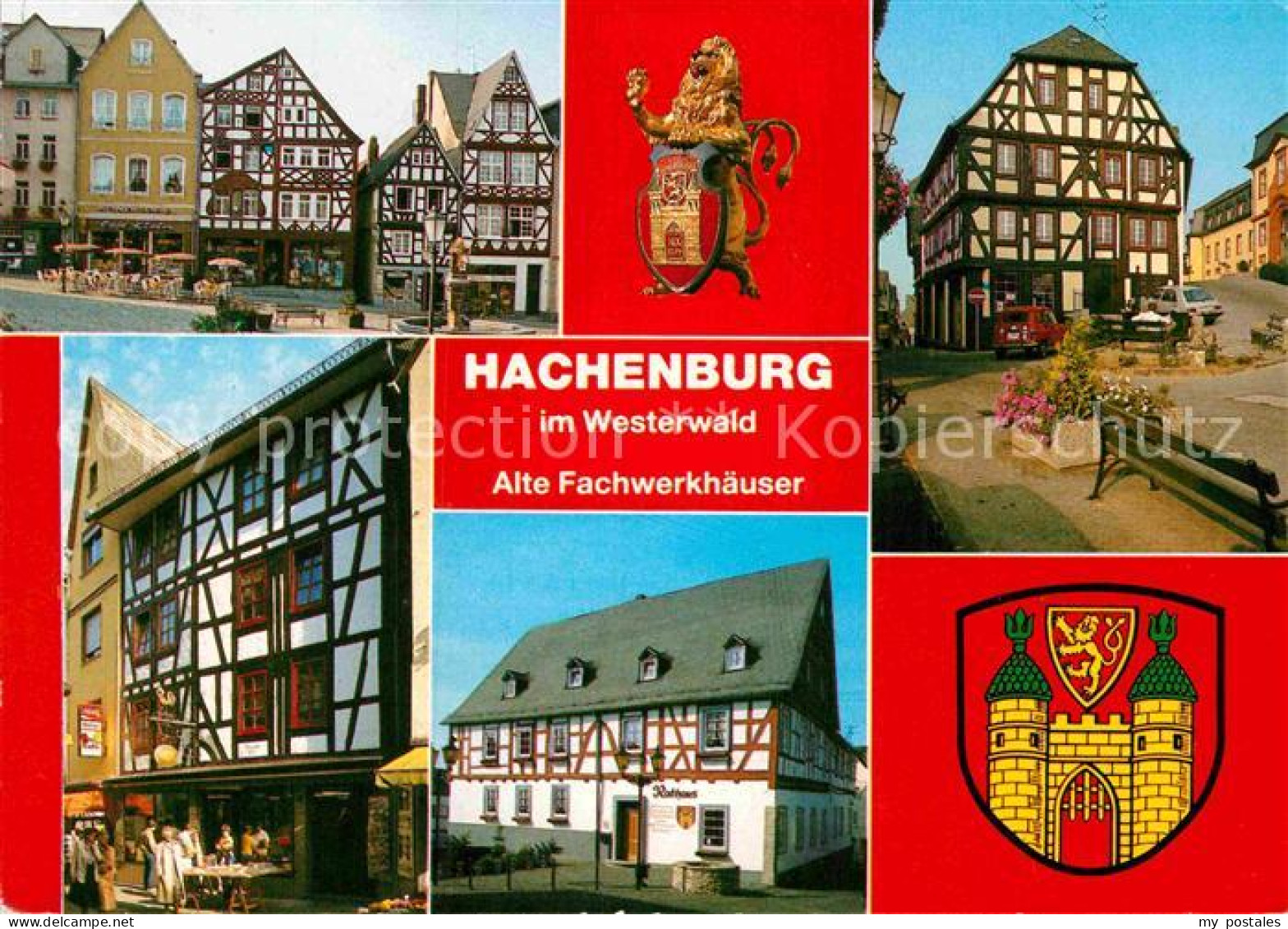 72895030 Hachenburg Westerwald Alte Fachwerkhaeuser Hachenburg - Hachenburg