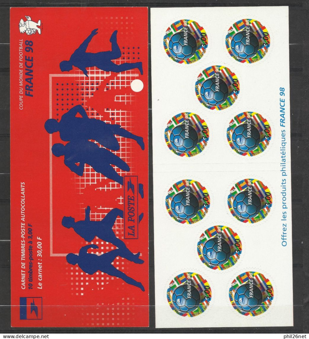 France Carnet N°BC3140  Coupe Du Monde 1998  Neufs * * TB Jamais Plié Soldé Au Prix De La Poste En 1998 ! ! ! - Markenheftchen