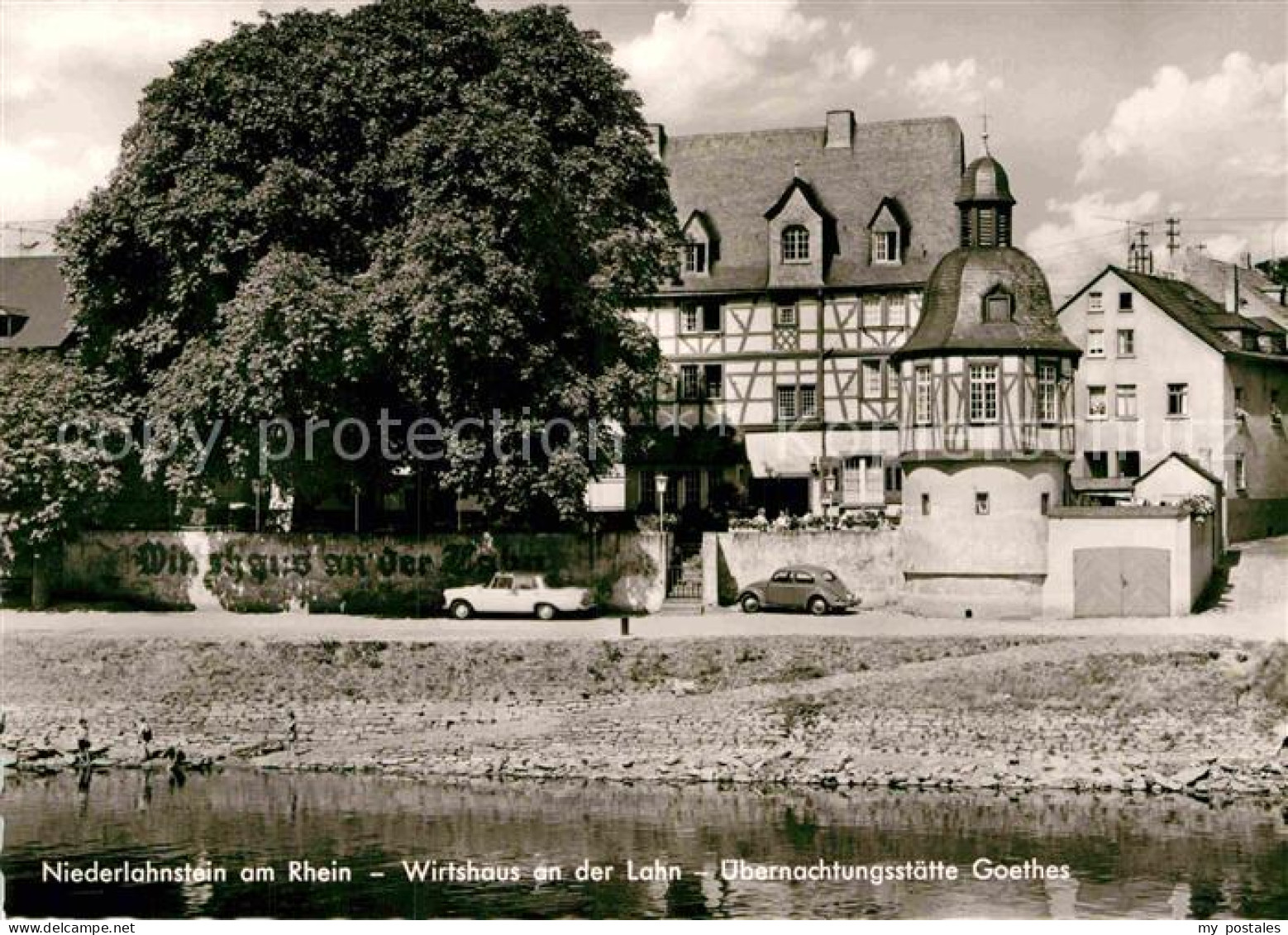 72894535 Niederlahnstein Wirtshaus An Der Lahn Uebernachtungsstaette Goethes Lah - Lahnstein