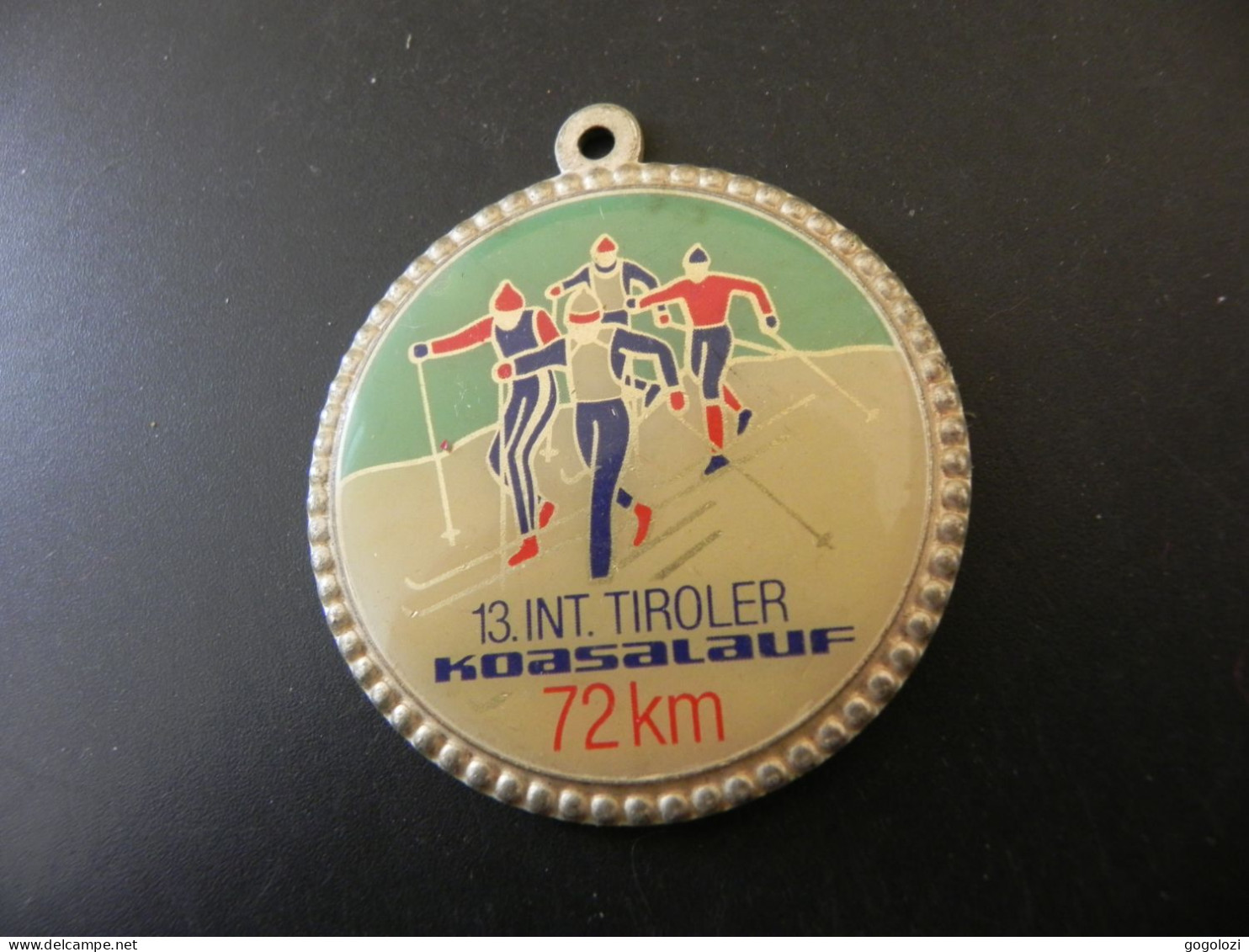 Medaille Medal - Österreich Austria - 13. Int. Tiroler Koasalauf 72 KM - Andere & Zonder Classificatie