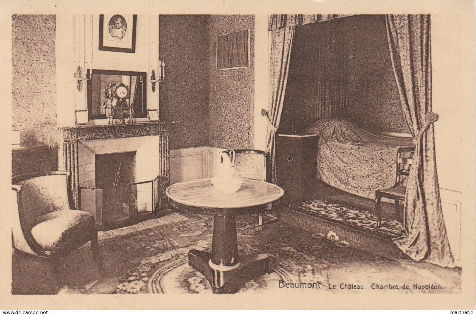 Beaumont - Le Château - Chambre De Napoléon - Beaumont