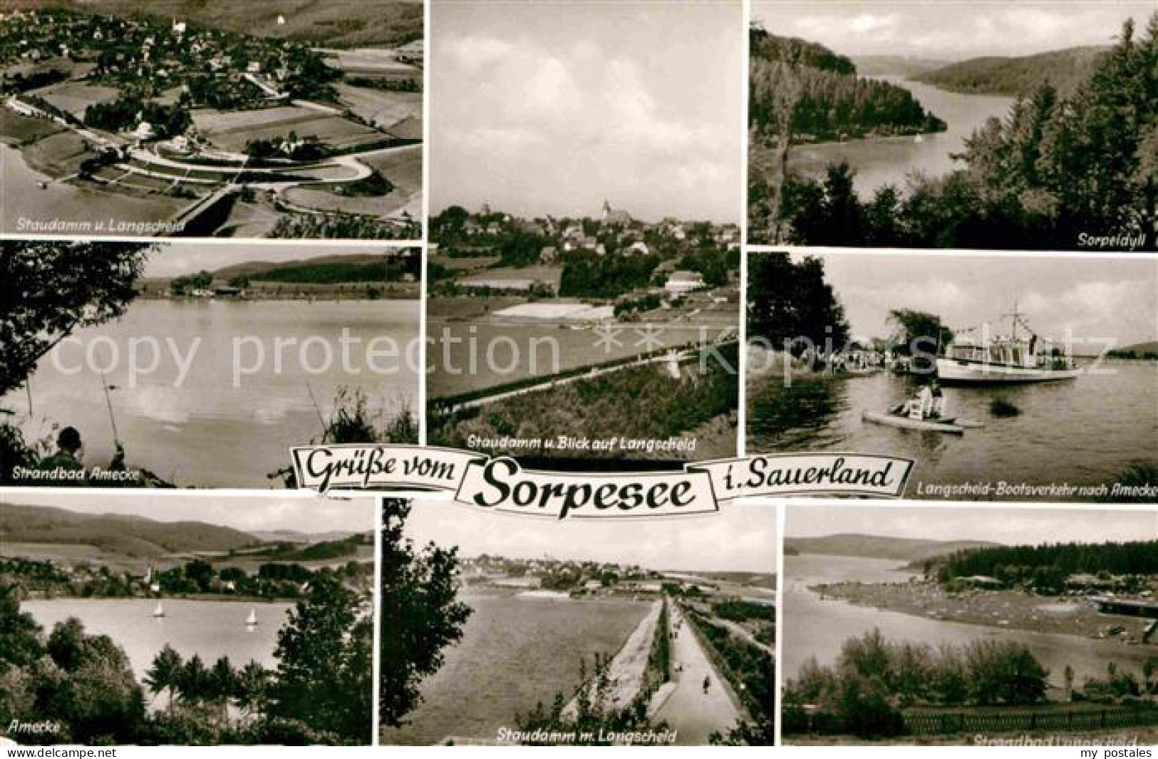 72894326 Sorpesee Sauerland Saudamm Langscheid Amecke  Sorpesee Sauerland - Sundern